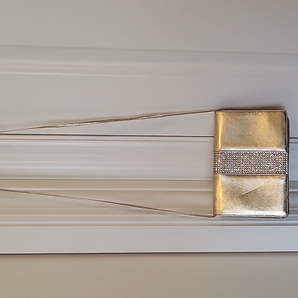 Gold Morris Moskowitz Evening Purse